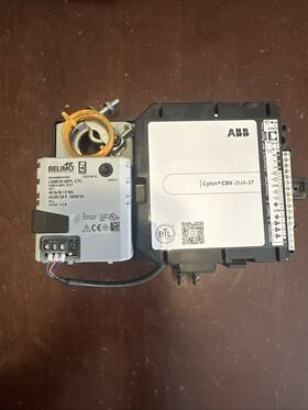 Cbv-2u4-3t-imp Abb 1m710116 Cylon Bacnet B-aac Single-duct Vav Controller With Acuator