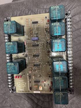 Js33i-812-024-dc Asco Hvac Control Circuit Board 24 Vdc Cat 115277 Js33i-812-024-dc Asco Hvac Control Circuit Board 24 Vdc Cat 115277