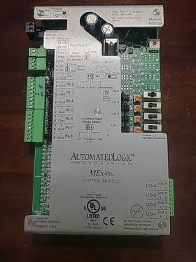 Mex48u Automated Logic Alc Corp Me-line Multi-equipment I/o Expander Module