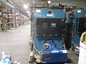 Burnham 4fhl-450a-50-g0-pf Low-pressure Steam Boiler 3769 Mbh Input Used