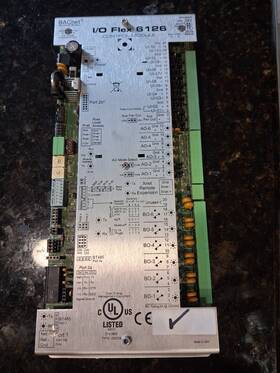 48tm504494 Carrier I/o Flex 6126- Control Board Hvac Refrigeration Listing #2