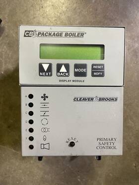 833-3143 Cleaver Brooks 833-3137 Flame Safeguard With Programmer Display Base