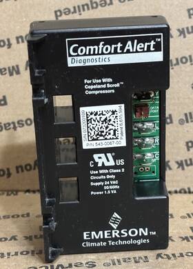 Comfort Alert 543-0067-01 Emerson Copeland Compressor Diagnostics Checked