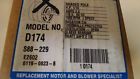 D174 Fasco Motor Shaded Pole Hp Amps Hz Rmp Speed