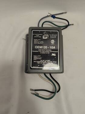 Oem120-10a Efi Electronics Sine Wave Track. Transient Voltage Surge Suppressor Noise Filter Oem120-10a Efi Electronics Sine Wave Track. Transient Voltage Surge Suppressor Noise Filter