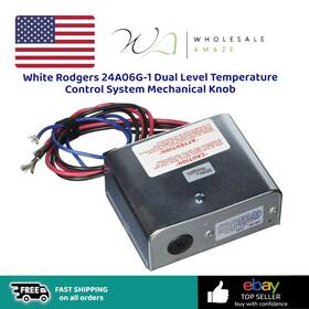 24a06g-1 Emerson White Rodgers Dual Level Temperature Control System Mechanical Knob