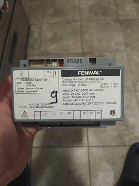 35-655700-003 Fenwal Automatic Ignition System