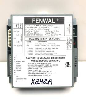 35-673915-553 Fenwal Automatic Ignition Control Module Used #x242a