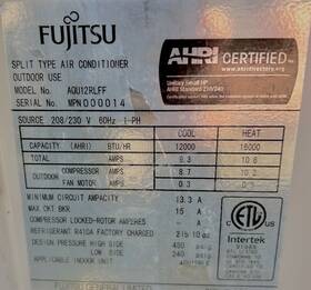 A0u12rlff Fujitsu Control Board