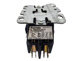 Furnas 45eg20aj601r Contactor 30a 277/480/600v 2-pole 24v Coil-tested