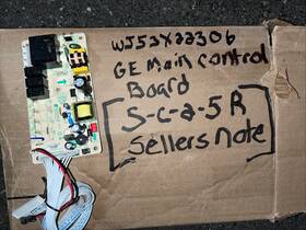 Wj53x22306 Ge General Electric Main Control Board Used Wj53x22306 Ge General Electric Main Control Board Used
