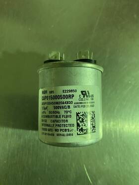 Cap015000500rp Goodman Amana Ptac Air Conditioner Starter Capacitor No