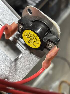 338085-403 Heil Quaker 315243 Limit Switch T-o-d60t11 1130 L165-20f