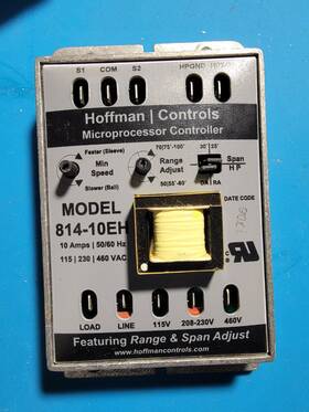 814-10eh Hoffman 81410eh Controls /