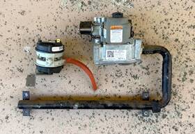 Honeywell 18m5601 Furnace Gas Valve 18m6501 And Dual Pressure Switch 18m6301