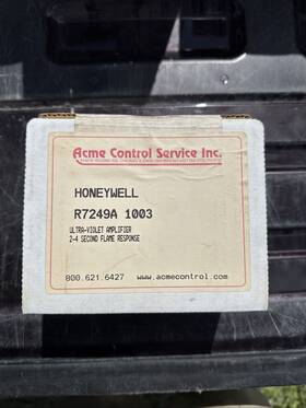 R7249a Honeywell C7035 1003 Flame Response For C7027