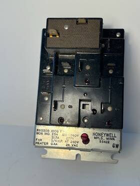 Honeywell R8330b 1009 Fan Limit Control 120-240v Furnace And Switch
