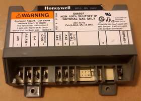 S8600f Honeywell 1000 Ignition Control Module Non 100% Shutoff Ip Nat Gas Only