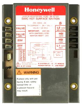 S89c1004 Honeywell Hot Surface Ignition