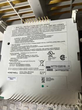 W7751d2016 Honeywell Fire Alarm General Signaling Energy Management Module