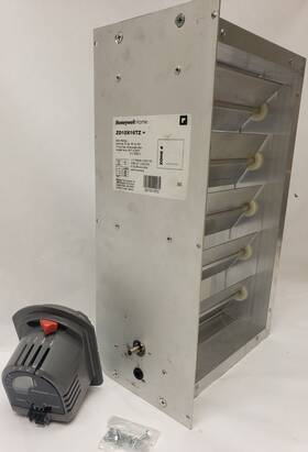 Zd10x16tz Honeywell Truezone Damper 10 Inch X16 Parallel Blade Motorized Hvac 5b1