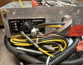 0524127 Hussman Safe-net Iii With 2 Temp Probes And Housing Refrige Control Box Works