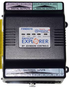 Lp-fxndio16-0 Johnson Controls 16 Channel In/out Module For Fx20 Fx60 Controller