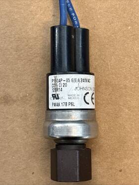 P100ap-85 Johnson Controls P100ap-3c 6 A 240 Vac Single Pressure Control P100ap-85 Johnson Controls P100ap-3c 6 A 240 Vac Single Pressure Control