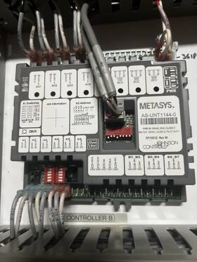 As-unt1144-0 Johnson Controls Ry10512 Metasys Unitary Controller - Rev W
