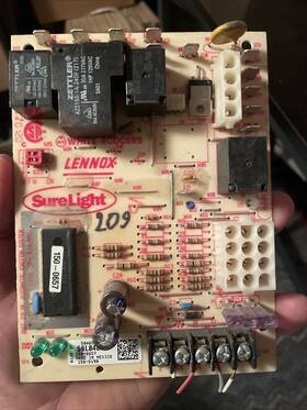 50a65-120-04 Lennox Furnace Control Board Surelight
