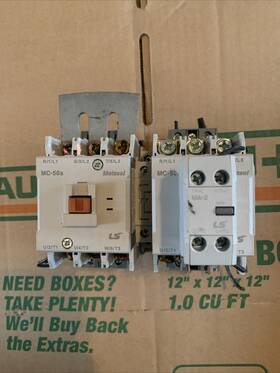 Mc-50a Ls Electric/ Metasol Trane/metasol Mc Magnetic Contactor Chiller Part Winding 120v Coil Used