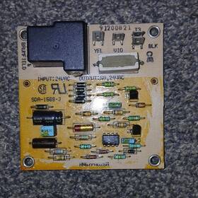 Potter & Brumfield Sda-1569-3 And Relay Board 24vac Plastic Corded Electric