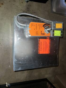 No.fsd-142 Pottorff Cobination Fire And Smoke Damper Model No.fsd-142 Pottorff Cobination Fire And Smoke Damper Model