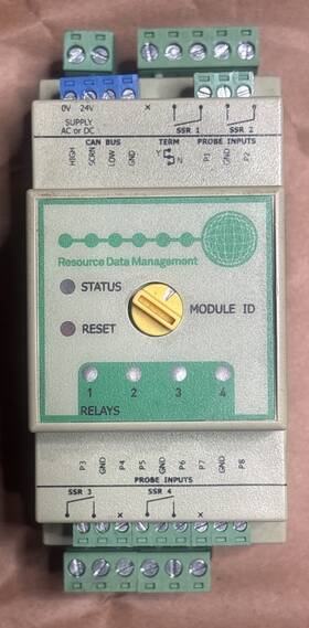 Resource Data Management Rdm Pr0663 8p-4e Mini Intuitive I/o Expansion Module