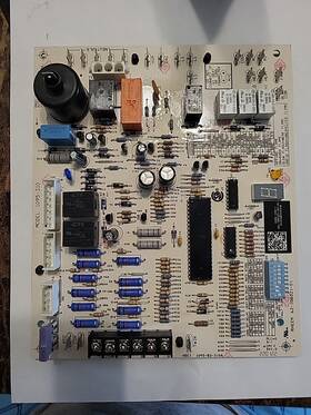 62-106321-01 Rheem Integrated Furnace Control Board 1095-310