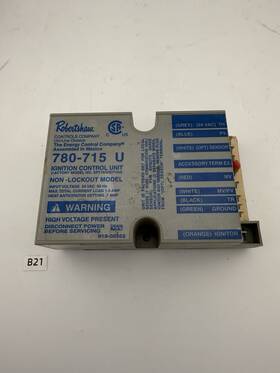 018-00352 Robertshaw Usi715u 780-715 U Ignition Control Unit Module Sp715/usi715u