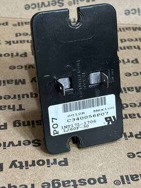 1nt17l-1706 Texas Instruments Furnace Limit Switch L260f-30 Trane American Std C340056p07 Checked