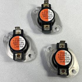 0200-194 Thermodisc 315264 L160-45f T-o-d60 T11 Limit Switch Orange 3pcs 60-day Warranty