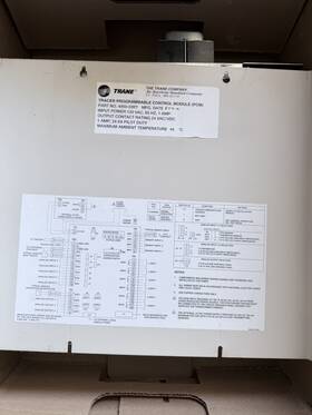 4950-0359 Trane Tracer Programmable Control Module Pcm