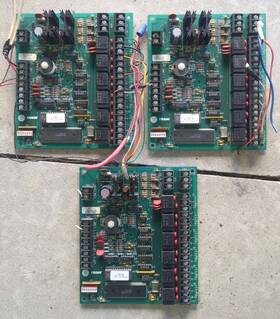 501006-80 Trane 50100680 Lot Of 3 Tracer Circuit Boards Rev Hvac Control Automation
