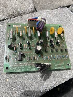 X13650386-01 Trane 6400-0537-01 Control Board Rev D 6400-0538-01
