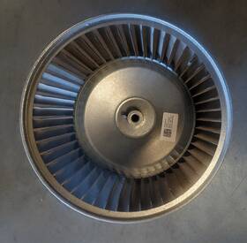 Whl02167 Trane Oem Blower Wheel 10.62 Inch X 10.68 1/2 Bore Ccw Fan Cage