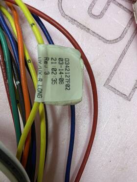 D342127p02 Trane Wir04133 Trane/american Standard Furnace Wiring Harness Uy/ux-r Long