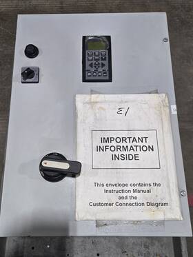 X13170434010 Trane Industrial Control Panel X13170434010. 7.5 Hp