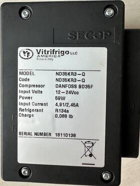 101n0212 Vitrifrigo Llc 35kr3-q Secop Electronic Controller For Bd35f And Bd50f Mobile