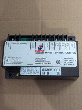 Wayne 64395-001 Direct Spark Ignition Tested