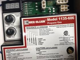 381330021 Weil Mclain Oem Boiler Control Board 1135-606 381330021 Weil Mclain Oem Boiler Control Board 1135-606