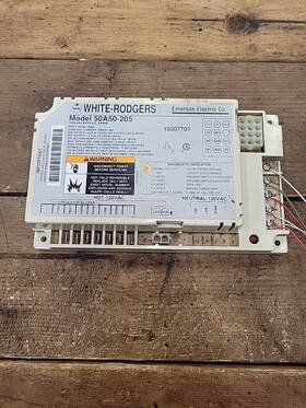 50a50-205 White-rodgers Working Gas Furnace Control Board 10207701 Tested Good