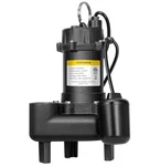 Submersible Sewage Pump Water 3/4 Hp 4680GPH Cast Iron W/ Float Switch. Fixed Price $119.00.