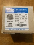 Fasco D558 115V 6W Bearing Fan Motor New Box Nos S88-044. Fixed Price $54.97.